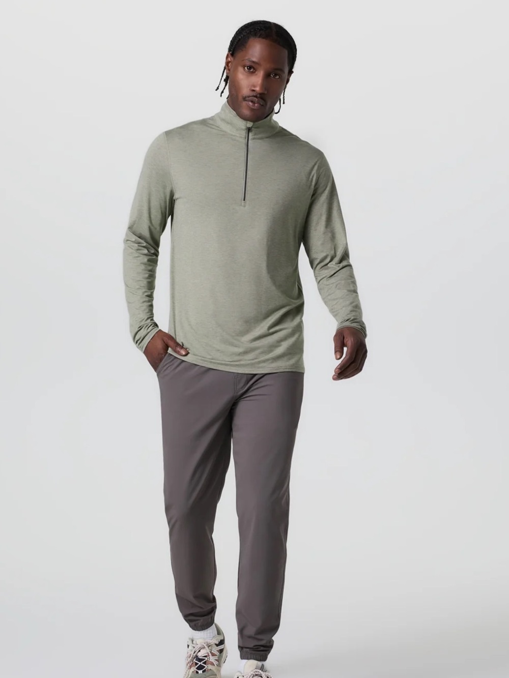 Vuori Ease Performance Half Zip 2.0 Sz L